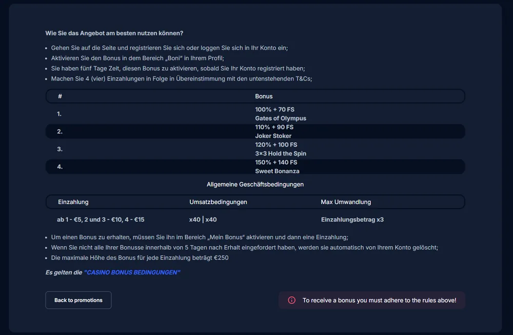 FS.Casino Bonus-Seite